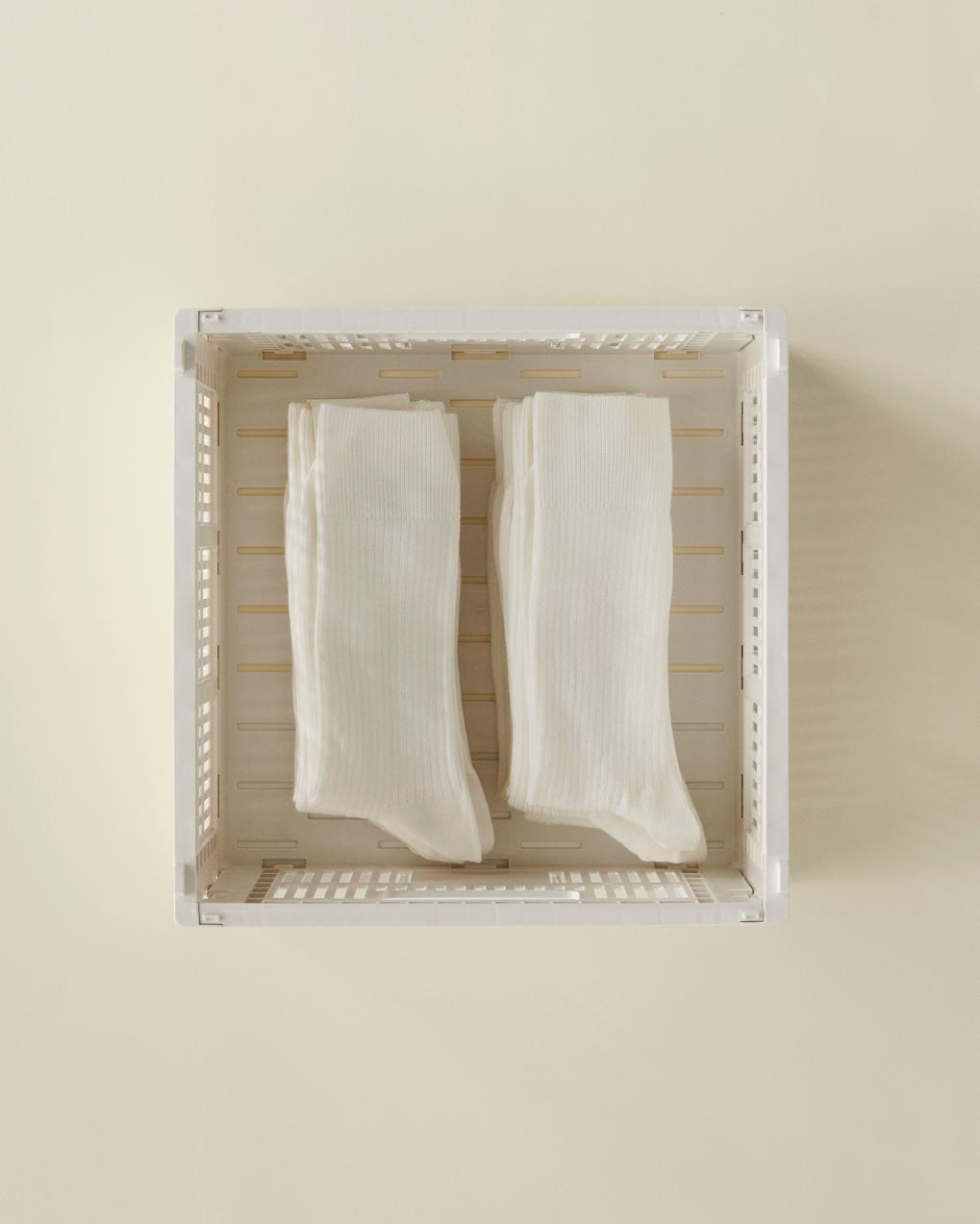 Colour Crate Square kasse - Off-white